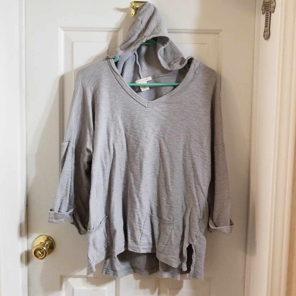 Gray hoodie